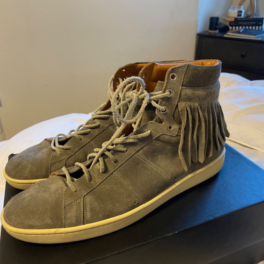 Saint Laurent high too sneakers - Picture 2 of 8